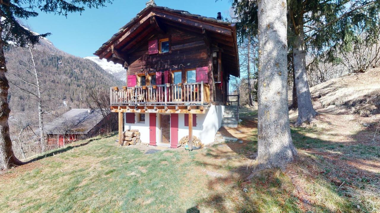 Апартаменты Idyllic Chalet In Evolene, With View On The Dent Blanche And The Mountains Экстерьер фото